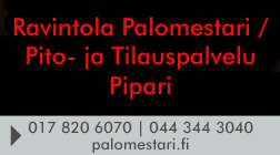 Ravintola Palomestari / Pito- ja Tilauspalvelu Pipari  logo